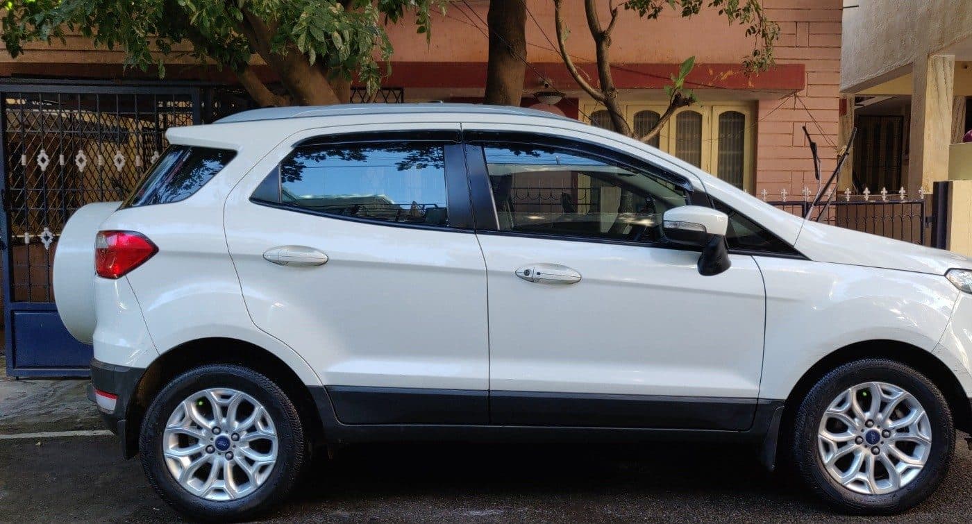 Freshly washed Ford EcoSport