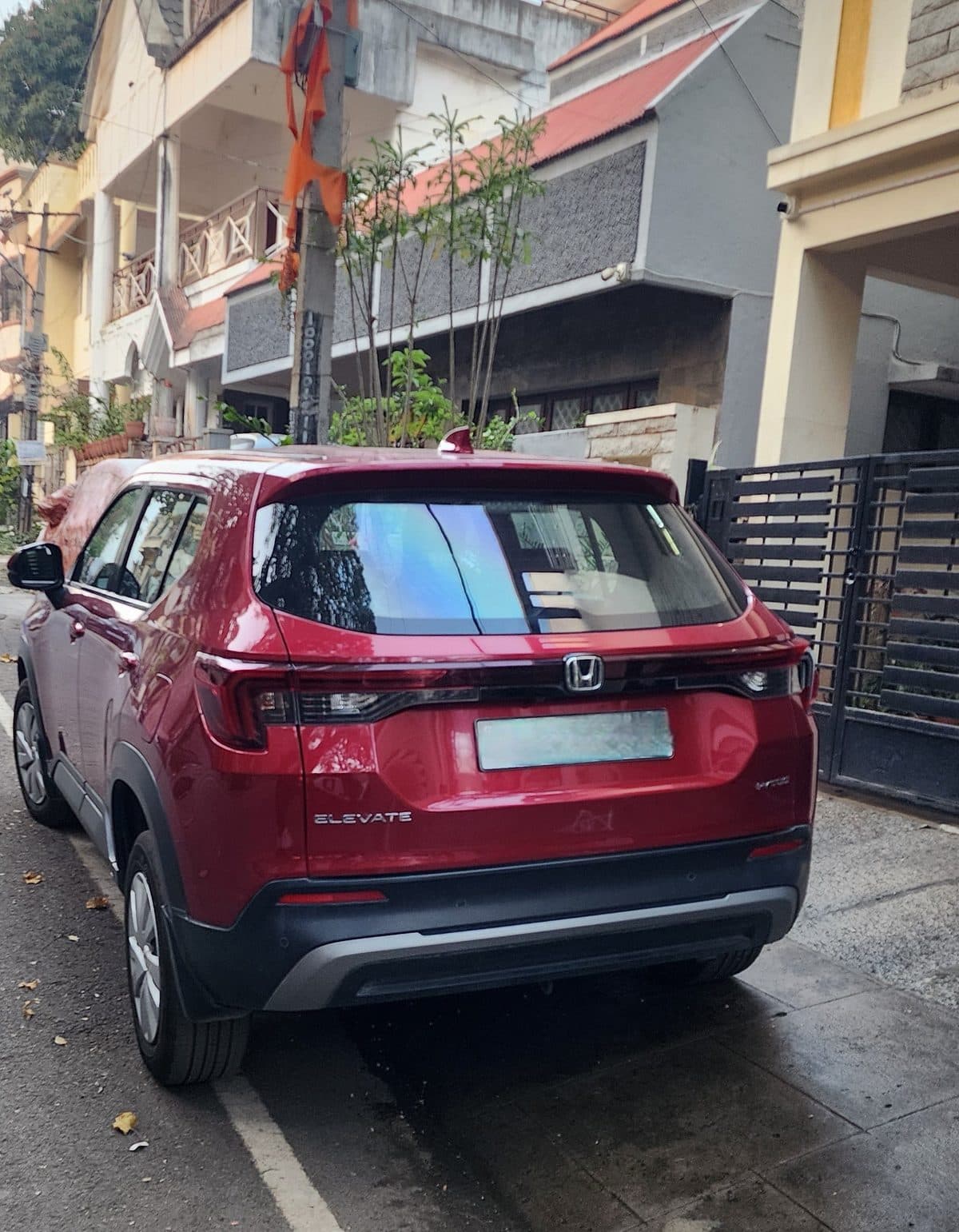 Freshly washed Honda Elevate